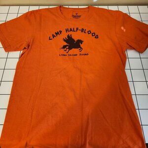 TOOLOUD Brand "Camp Half-Blood" Youth XL Tee - Orange